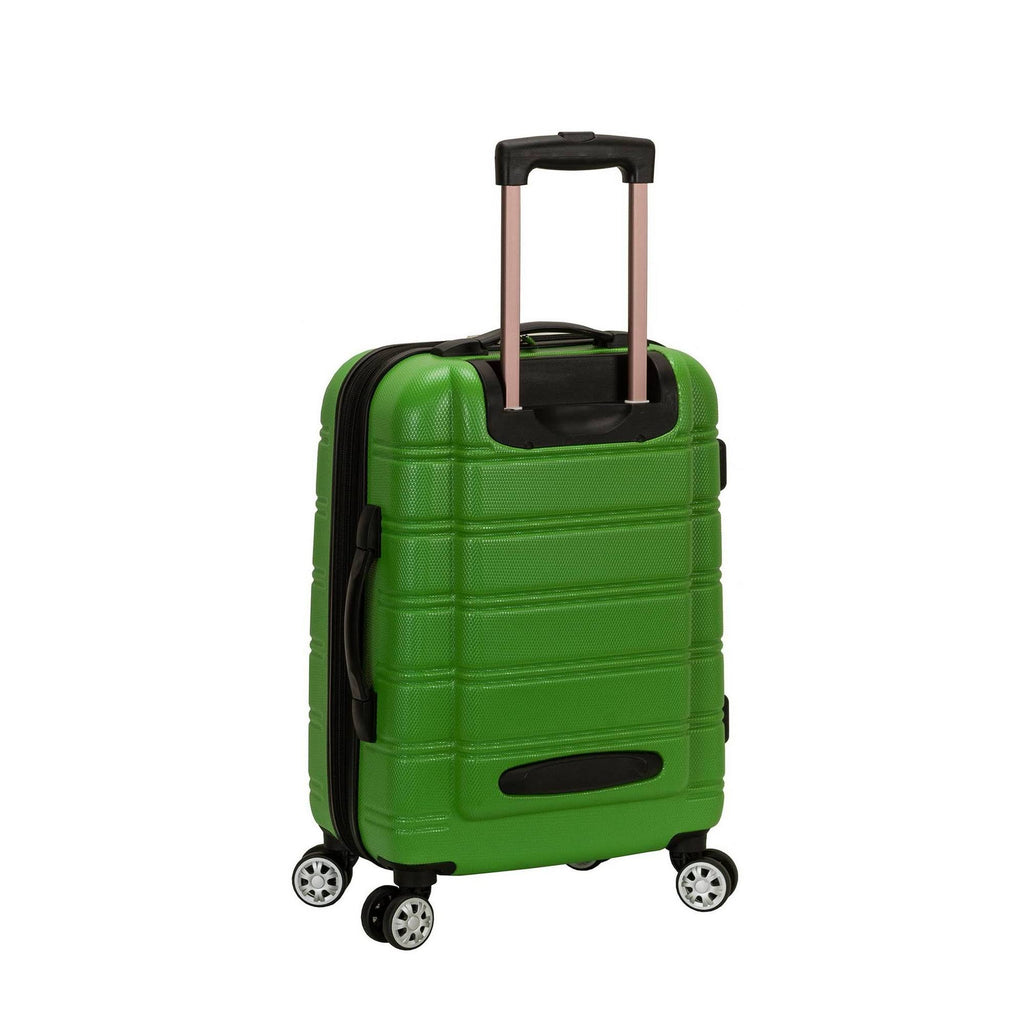 Green Expandable ABS Carry On V996