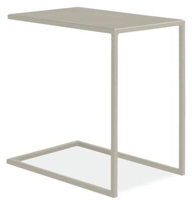 Taupe Grey C-Shaped Table F97586