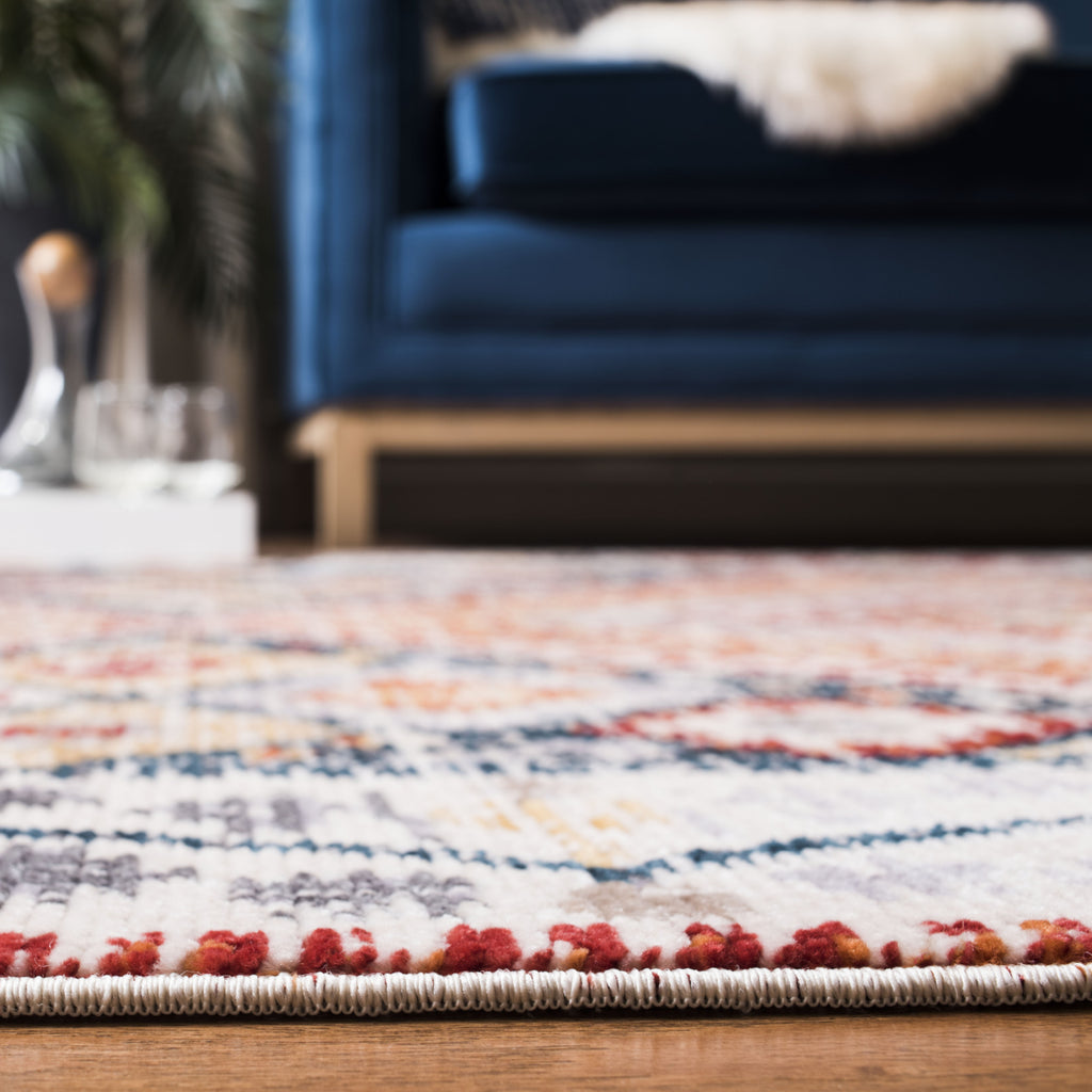 Ivory / Navy Rug J680