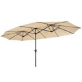 15 x 9 Cantilever Umbrella Tan Y5965