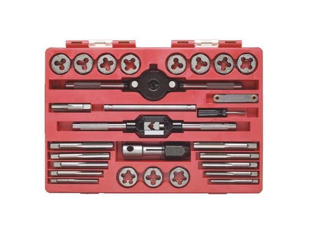 24 Piece Fractional Tap & Hex Die Set E34781