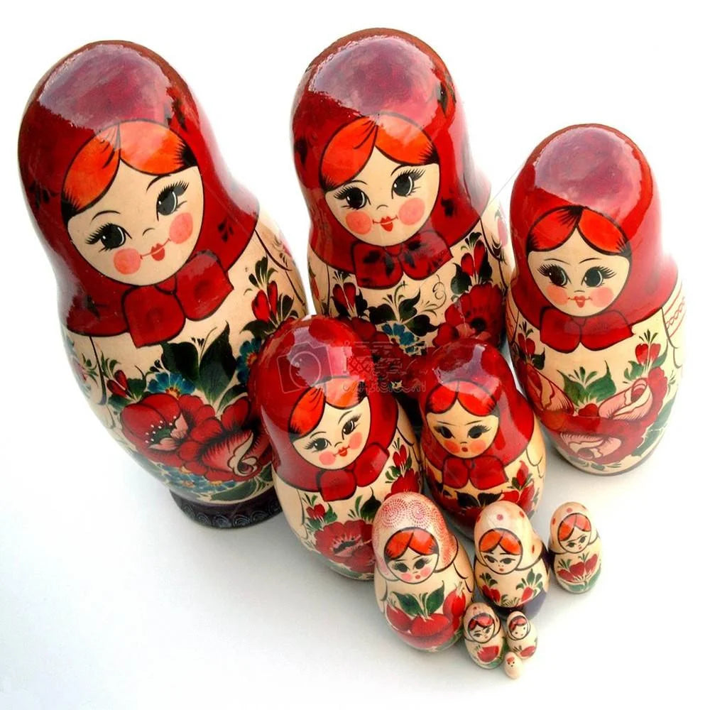 10pcs Wooden Peg Doll Body O965469